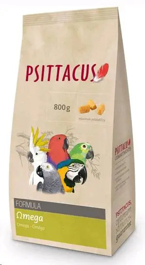 PSITTACUS PIENSO FORMULA OMEGA 800G