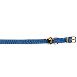 FLAMINGO COLLAR GATO ELASTICO AZUL 32CMX10MM