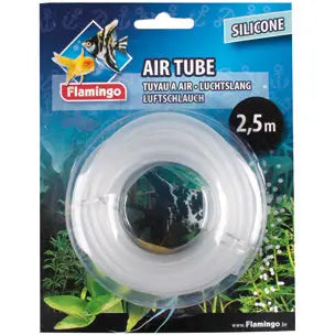 FLAMINGO TUBO AIRE SILICONA ACUARIO 4/6MM-2,5M