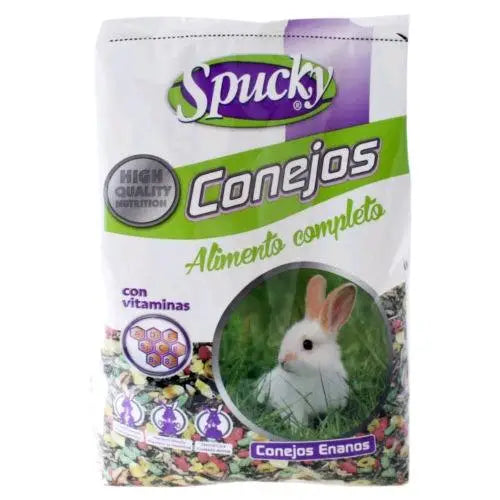 SPUCKY ALIMENTO CONEJO ADULTO 2KG.