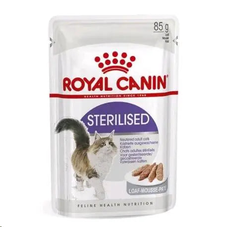 ROYAL CANIN STERILIZED PATE 85GR HUMEDO FHN