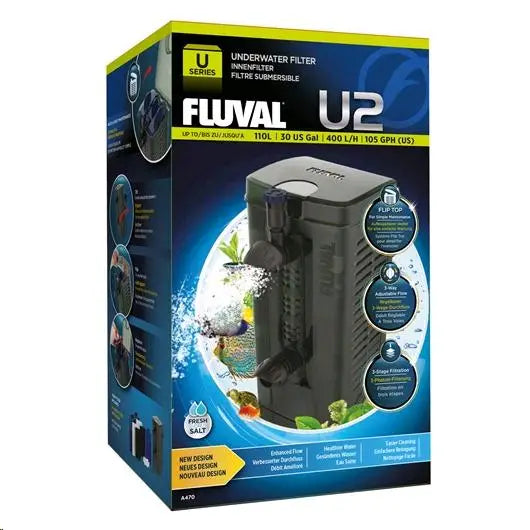 FILTRO INTERNO FLUVAL U2 (acuarios 45 a 110L.)