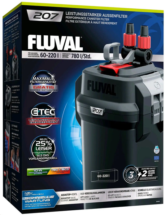 FILTRO EXTERIOR FLUVAL 207 (acuarios 60 a 220L.)