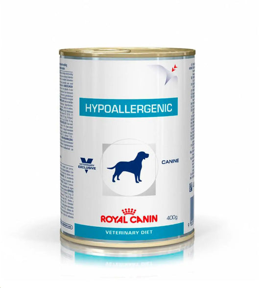 ROYAL CANIN HYPOALLERGENIC 400GR PERRO HUMEDO