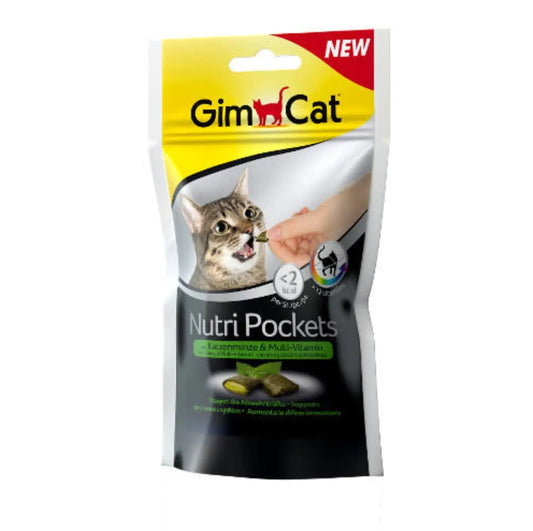 GIMCAT SNACK MINT TIPS CON CATNIP 40GR.