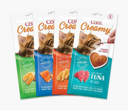 CATIT CREAMY SNACK ATUN PACK 4X10GR