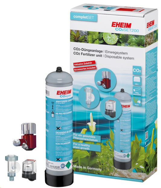 EHEIM CO2SET200 set completo de CO2 inclusive botella desechable de 500g