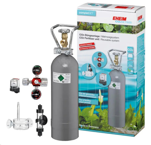 EHEIM CO2SET600 set completo de CO2 inclusive botella rellenable de 2000g