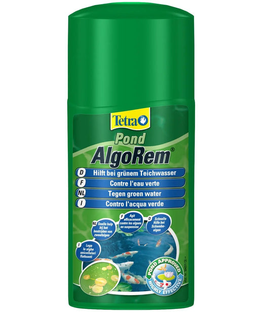 TETRA POND ALGOREM 250ML ELIMINA AGUA VERDE DEL ESTANQUE