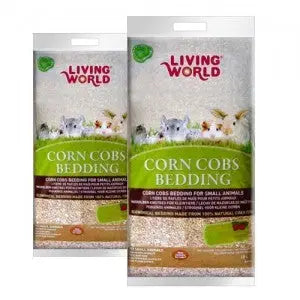 LIVING WORLD CORN COBS NATURAL 5 LT