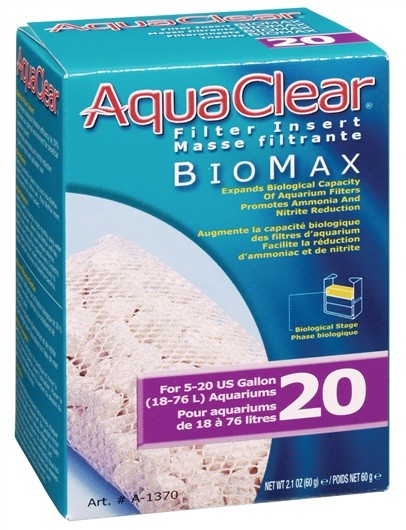 Aquaclear Biomax 20