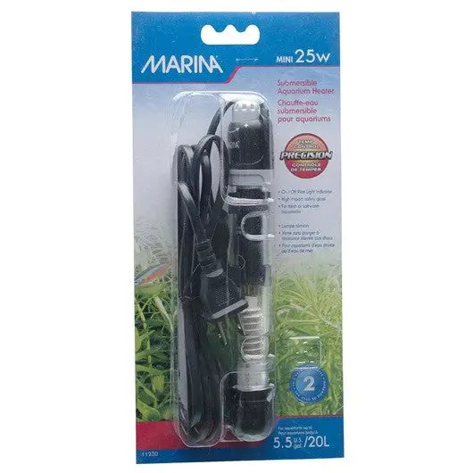 MARINA TERMOCALENTADOR PRE-SET 25W MINI 15CM