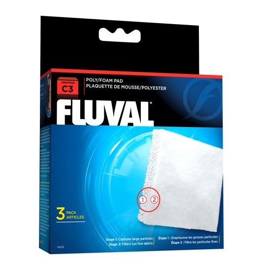FLUVAL C3 Foamex/Poliester