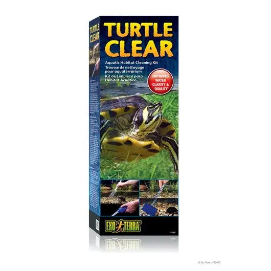 EXO TERRA TURTLE CLEAR( Kit Limpieza)