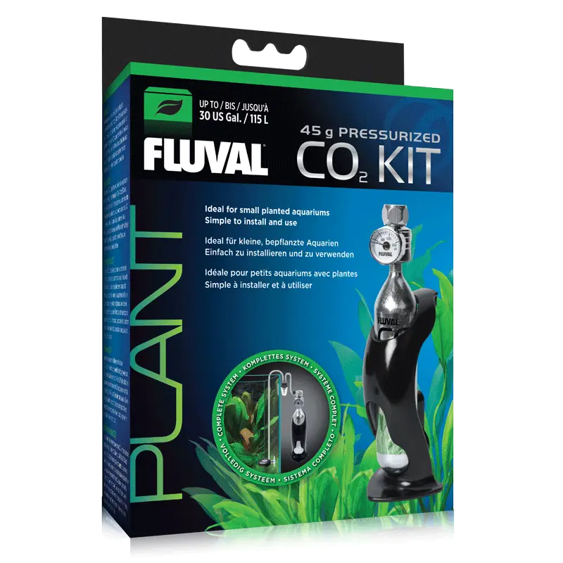 Fluval CO2 Kit Presurizado 45g para 115l