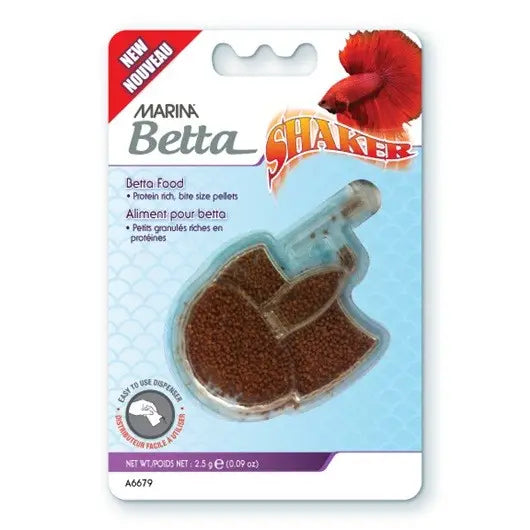 MARINA BETTA SHAKER 2,5 gr. Alimento gránulos