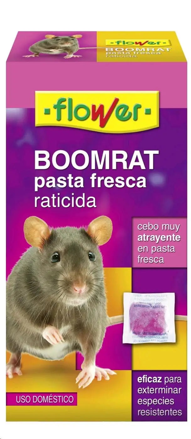 FLOWER HUERTA RATICIDA PASTA BROMRAT 150GR BROMADIOLONA