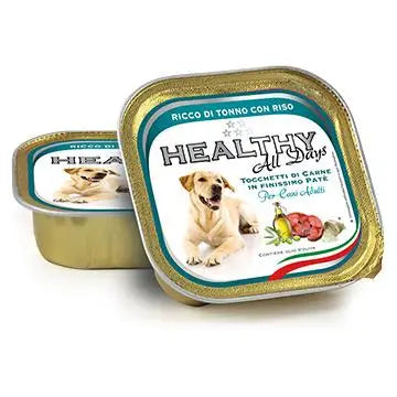 HEALTHY ALIMENTO HÚMEDO PARA PERROS CON ACEITE DE OLIVA