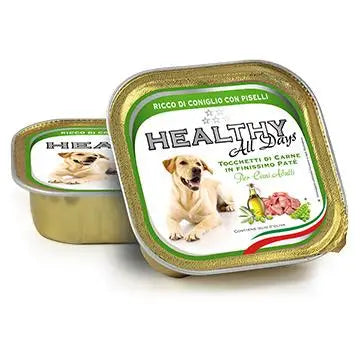 HEALTHY ALIMENTO HÚMEDO PARA PERROS CON ACEITE DE OLIVA